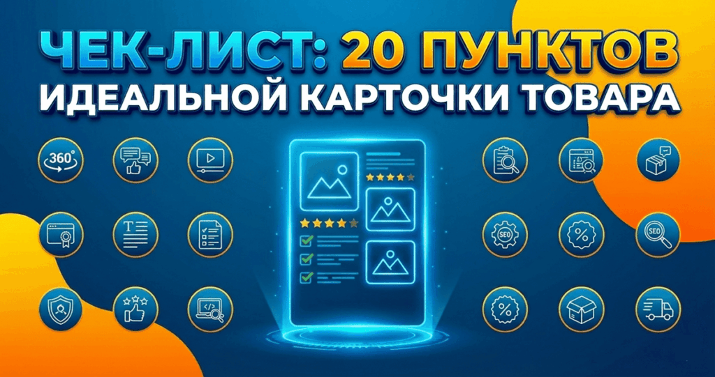 Чек-лист из 20 пунктов для создания идеальной карточки товара на маркетплейсах Wildberries и Ozon