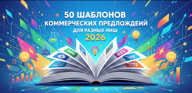 Шаблоны коммерческих предложений для разных ниш бизнеса - IT, маркетинг, строительство, образование, медицина